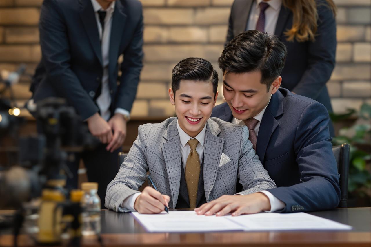 男男视频签约新生代演员陈晓宇，将出演年度大剧《山海经》